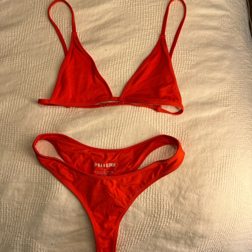 Ohanaswim Vibrant Red Bikini Set